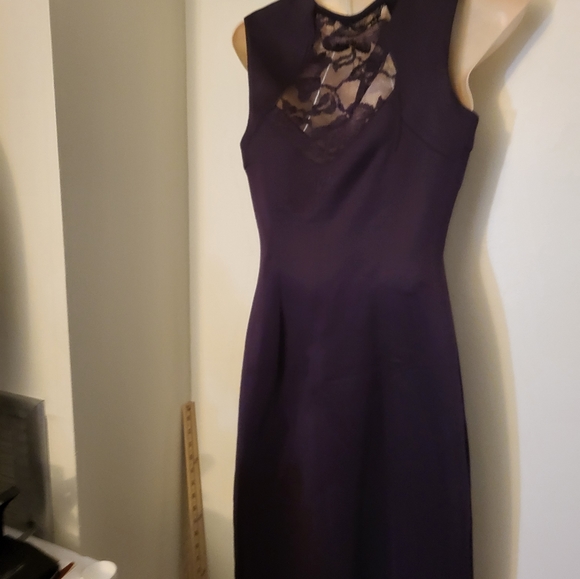 CB Established 1962 Eggplant Dress Size4 - Picture 7 of 7